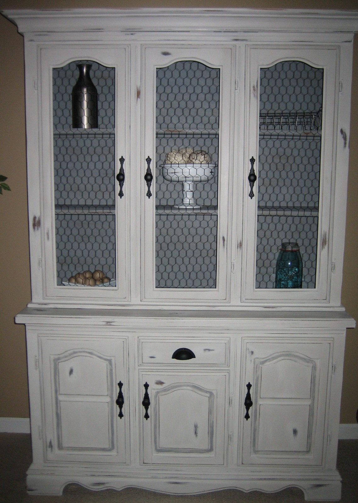 New Again Farmhouse china makeover