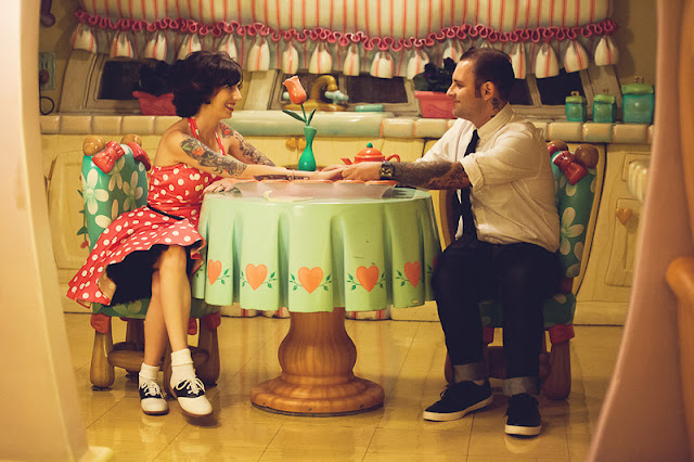 Disneyland Engagement Shoot - Lacey and Paco