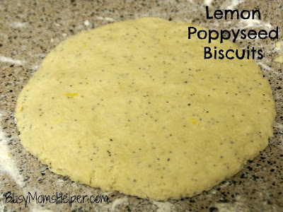 Lemon Poppy Seed Biscuits