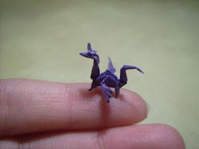 origami mini dinosaurus