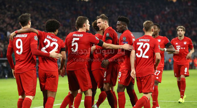 بايرن ميونخ يحقق فوز كبير على فريق فورتونا دوسلدورف باربع اهداف بدون رد في الدوري الالماني
