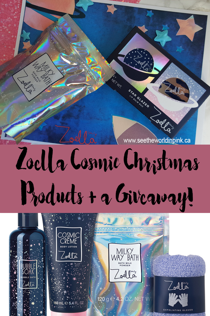 Skincare Sunday - Zoella Cosmic Christmas Collection + Canadian Giveaway! 