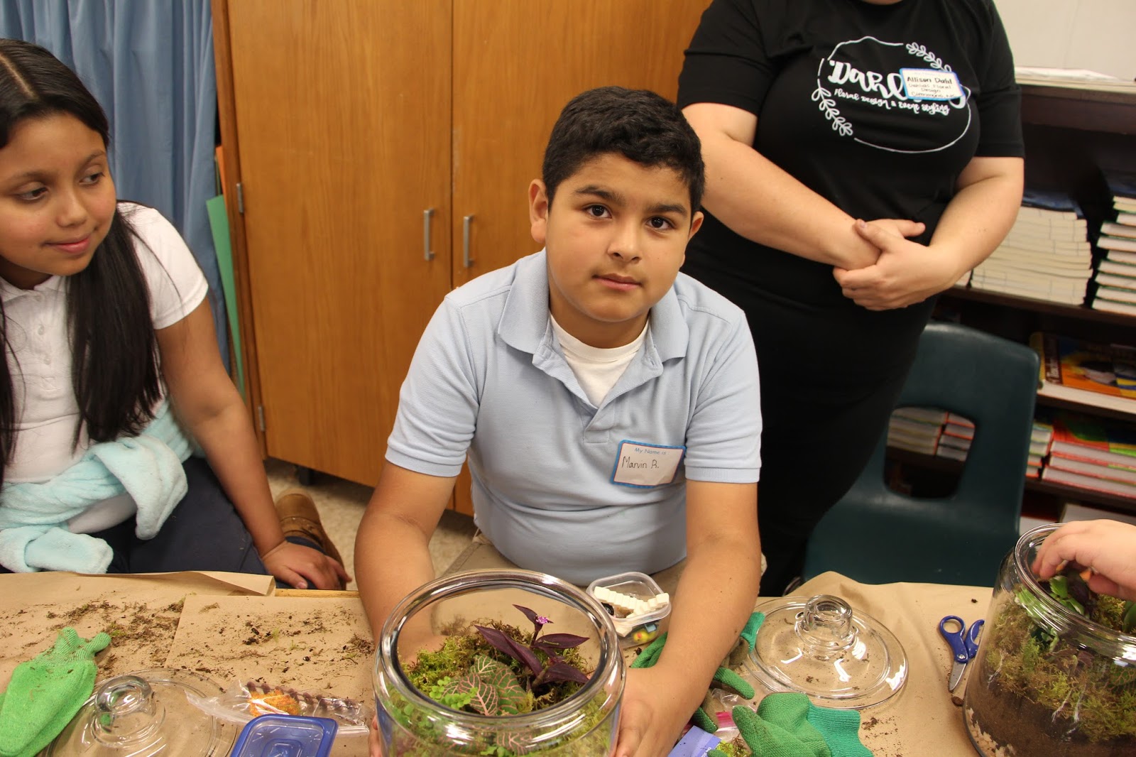Your Permanent Record Terrariums at Mineral Springs Elementary