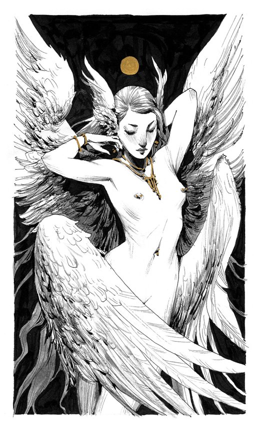 Andrew Mar artstation arte ilustrações fantasia sketches sensuais