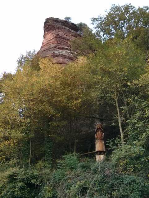Bundsandsteinfelsen im Dahner Felsenland