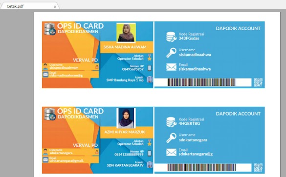 Aplikasi Cetak Kartu - Ops Id Card Maker V.1.5 Beta