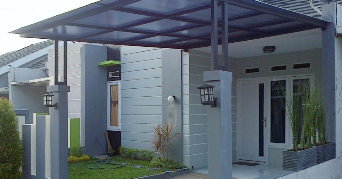 Baja Ringan Untuk Teras - Kanopi Teras Parkiran Baja Ringan Galvalume