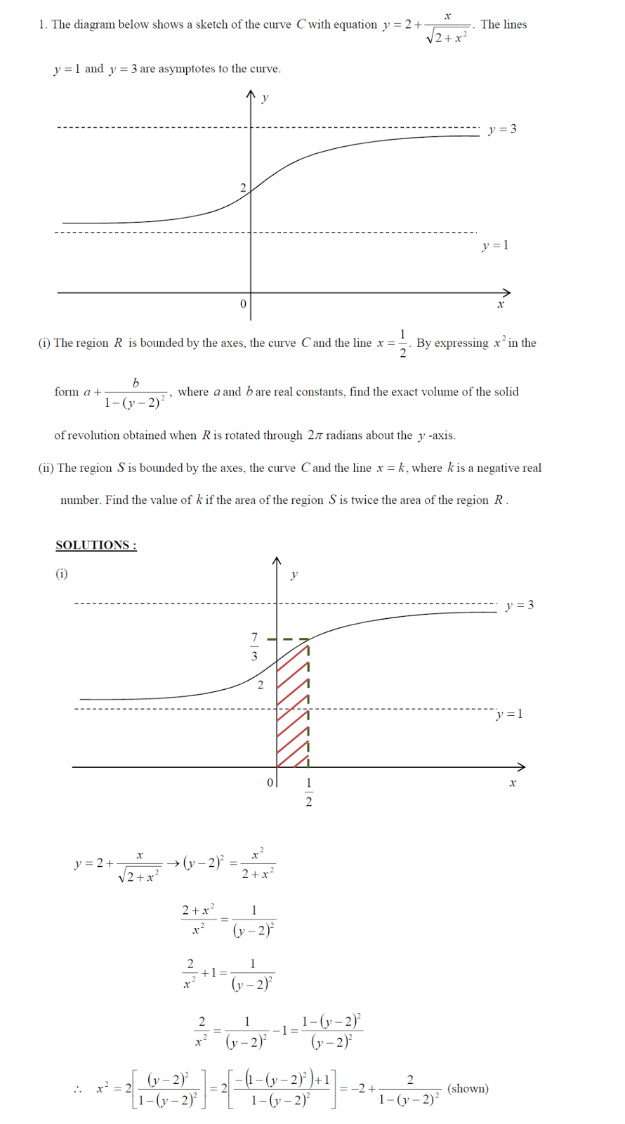 A Level JC H2 Maths Tuition - White Group Mathematics