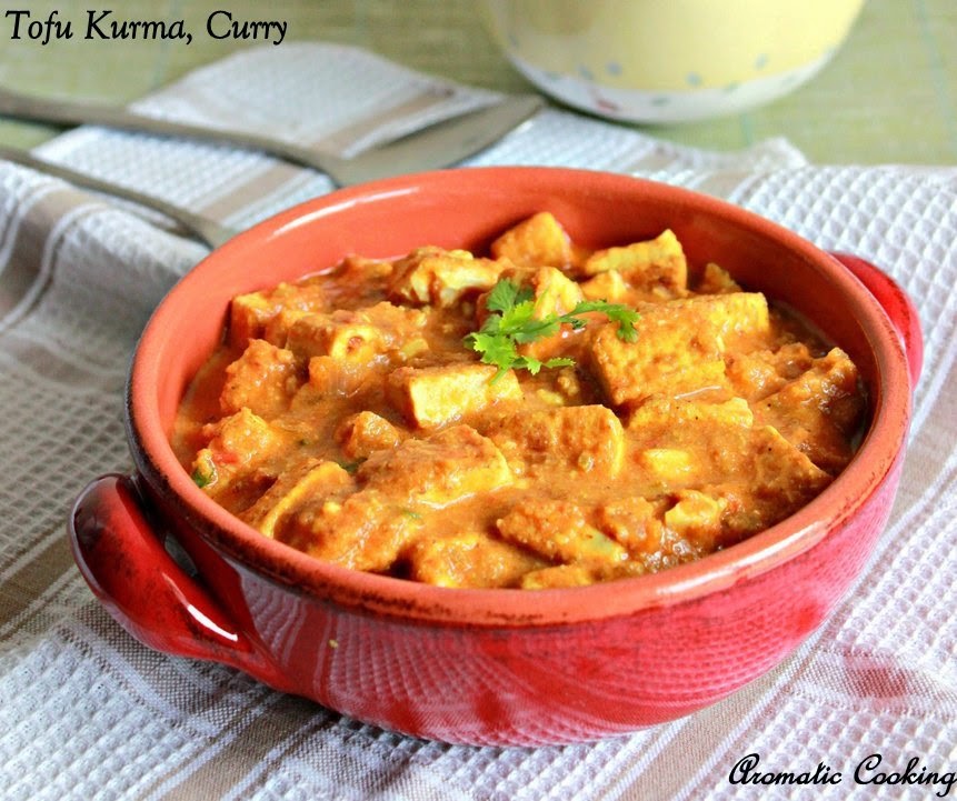 Aromatic Cooking: Tofu Kurma, Curry