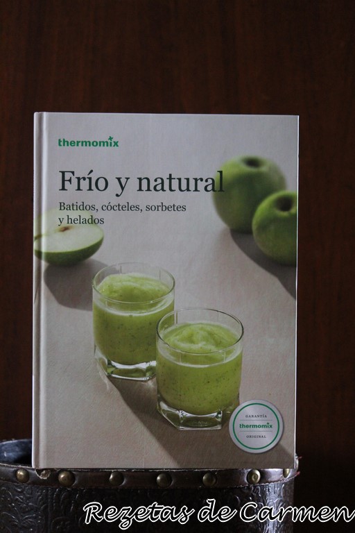 Libro "frio y natural" con Thermomix