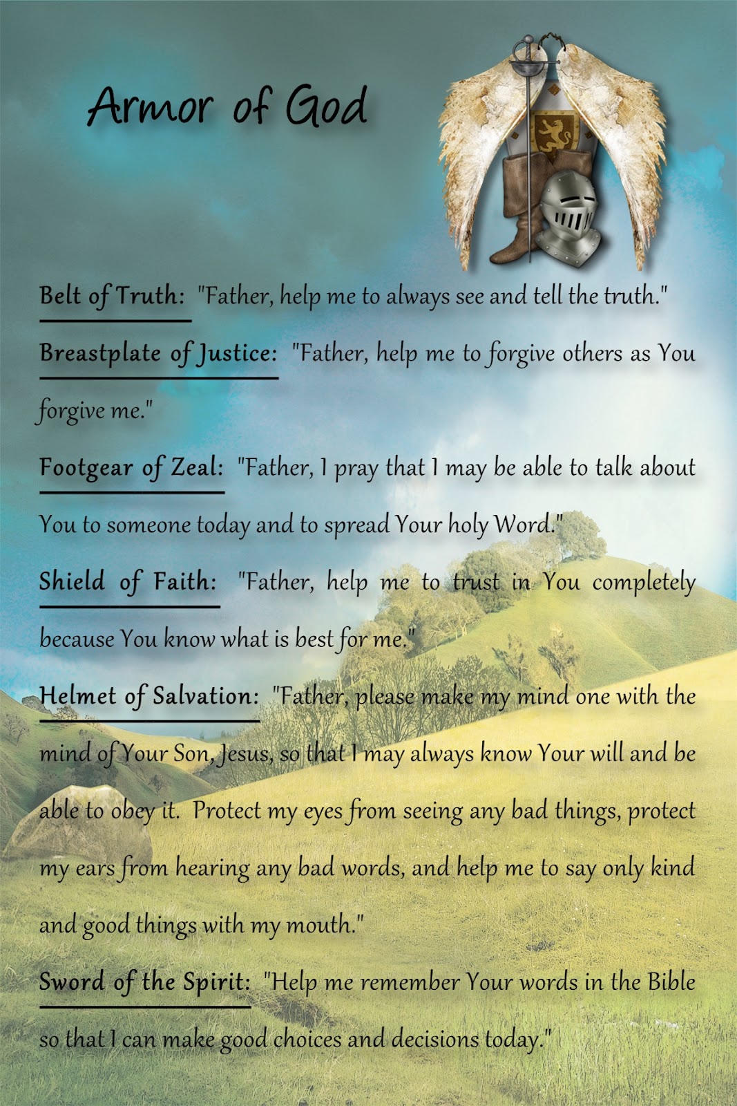 Messages for the Soul: The Armor of God