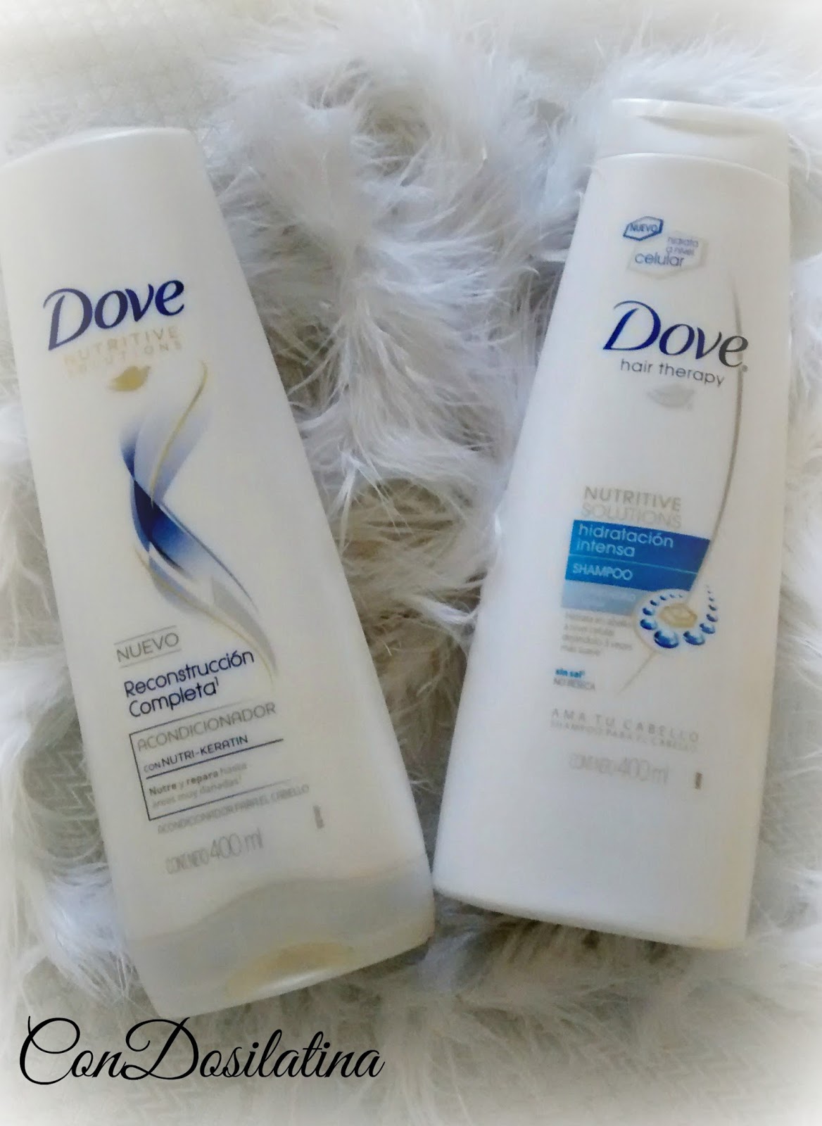 ConDosilatina Shampoo y Acondicionador Dove