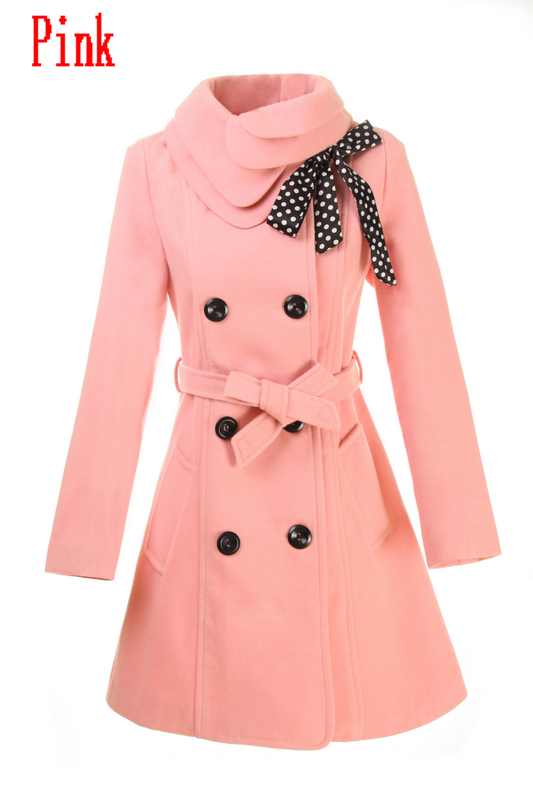 All That Glitters: Pink Peacoats