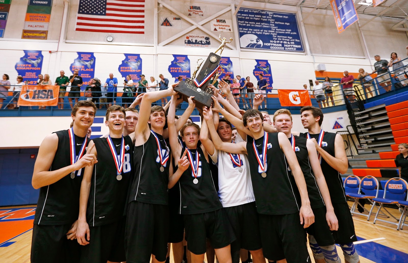 Mark Kodiak Ukena IHSA Boys Volleyball State Finals Championship Game