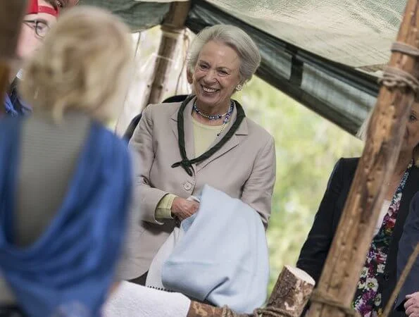 Princess Benedikte attended the Danish Scouts of Southern Schleswig's 100th anniversary reception in Eggebek