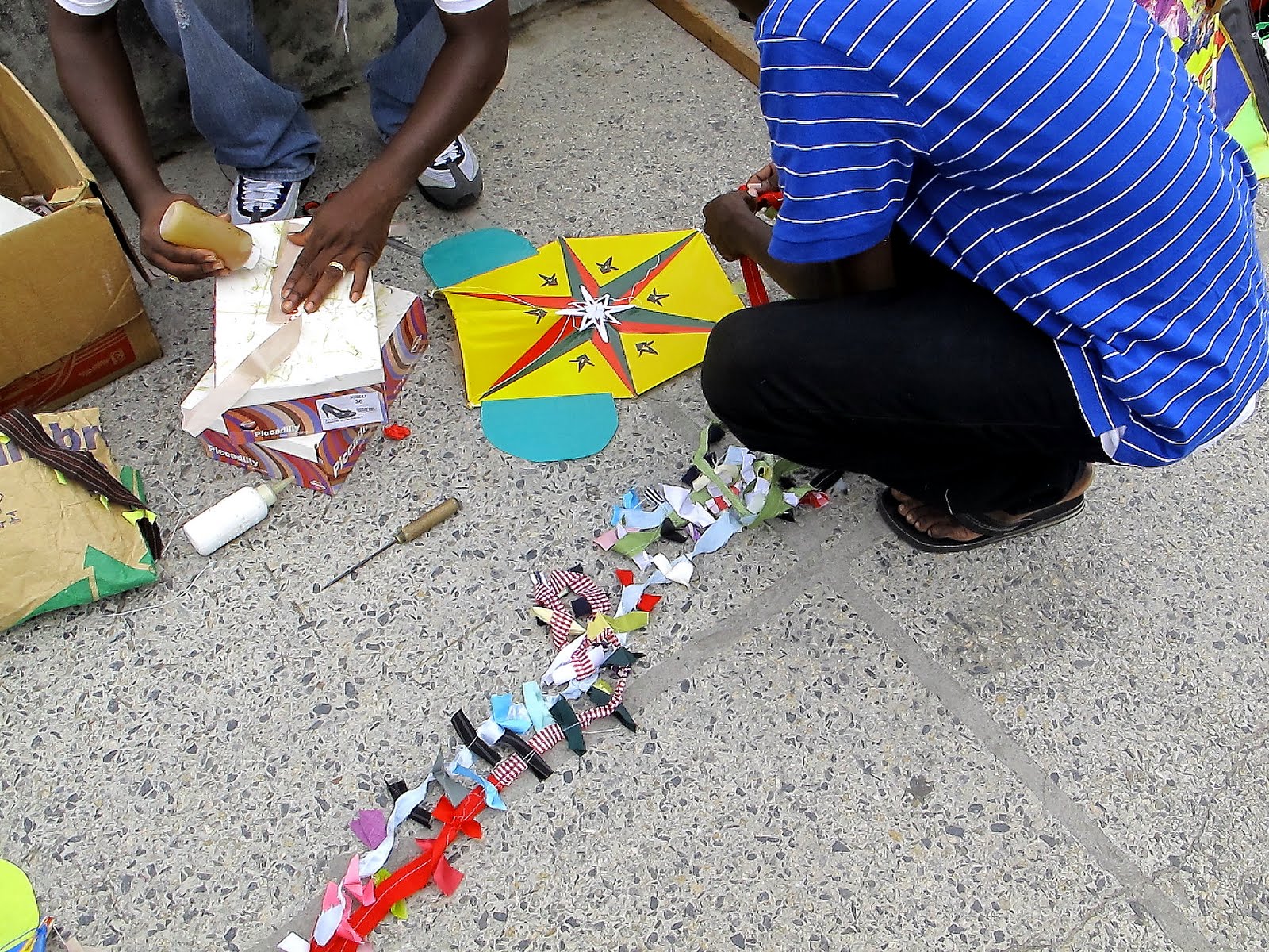 The Adventures of Andrea and Salvador KITES, KITES EVERYWHERE