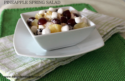 Pineapple Spring Salad - Easy Life Meal & Party Planning