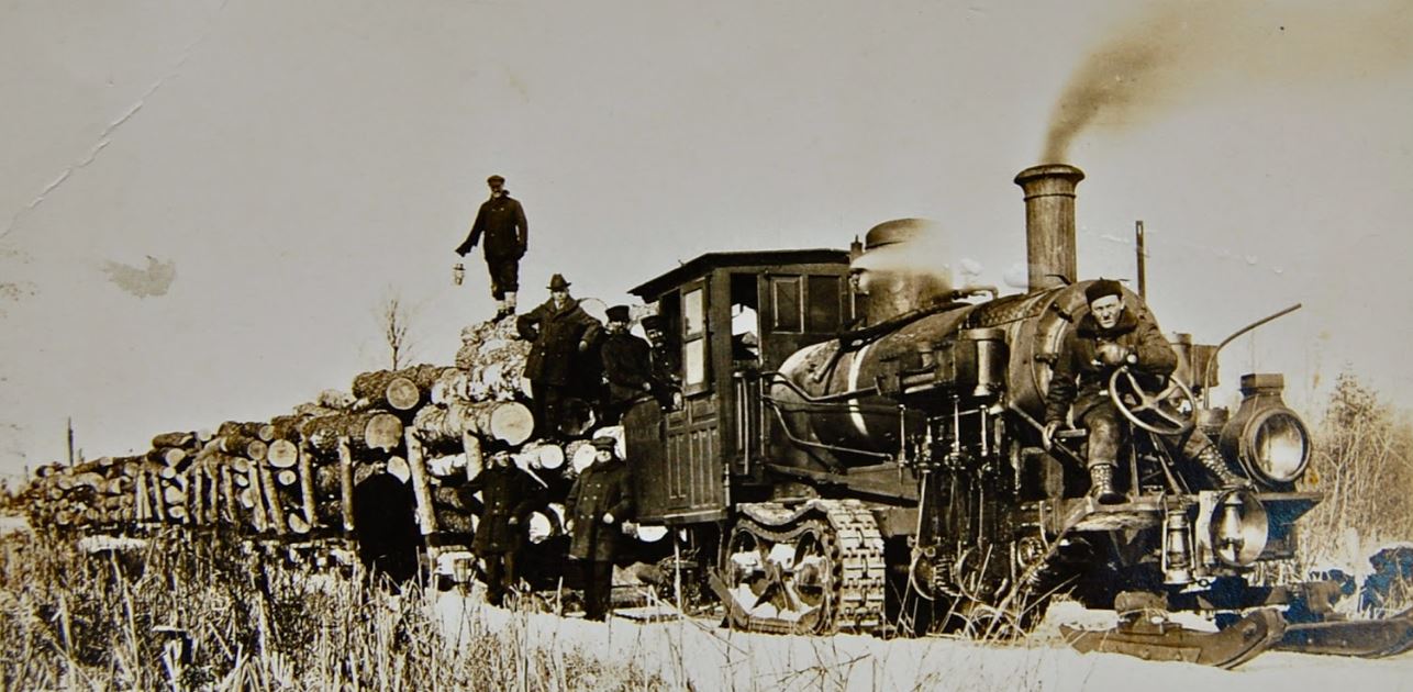 Just A Car Guy 1914 Logging train, Kellogg Lumber Company, Antigo