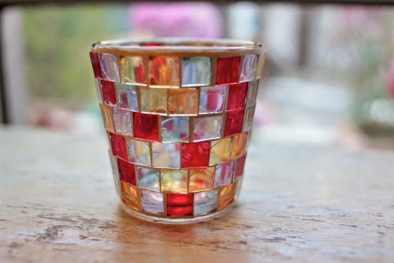 Nomadic Life ブログ【三軒茶屋の輸入インテリア・服飾雑貨・喫茶のお店】: Candle モザイクガラスのキャンドルホルダー
