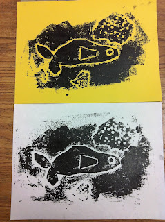 ChumleyScobey Art Room: Collagraph Prints with 3rd Grade