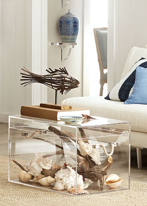 Modern Acrylic Coffee Table