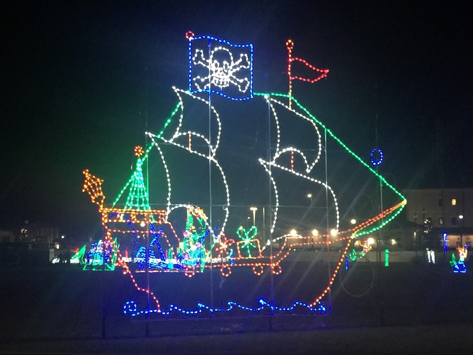 Random Thoughts Christmas lights at Jones Park Gulfport, MS