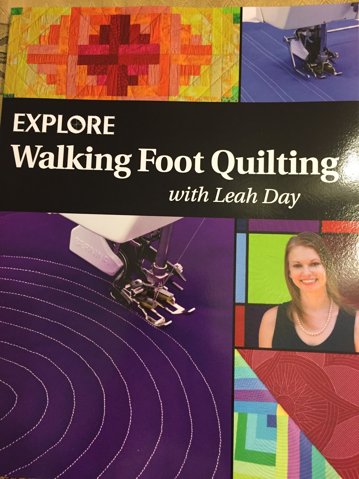 Happy Cottage Quilter Walking Foot Quilting