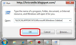 Gadget error-rusak Windows 7 & Vista4