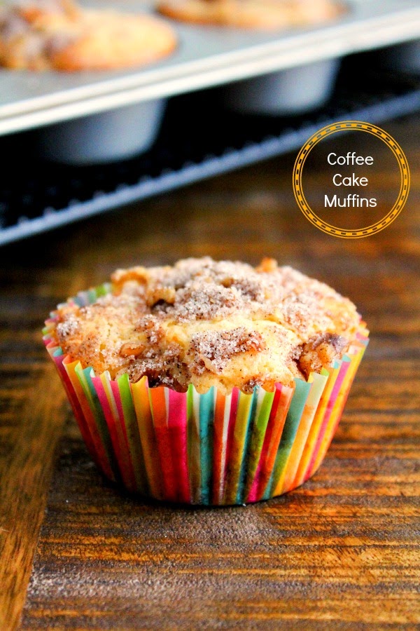 Coffee Cake Muffins | The Chef Next Door