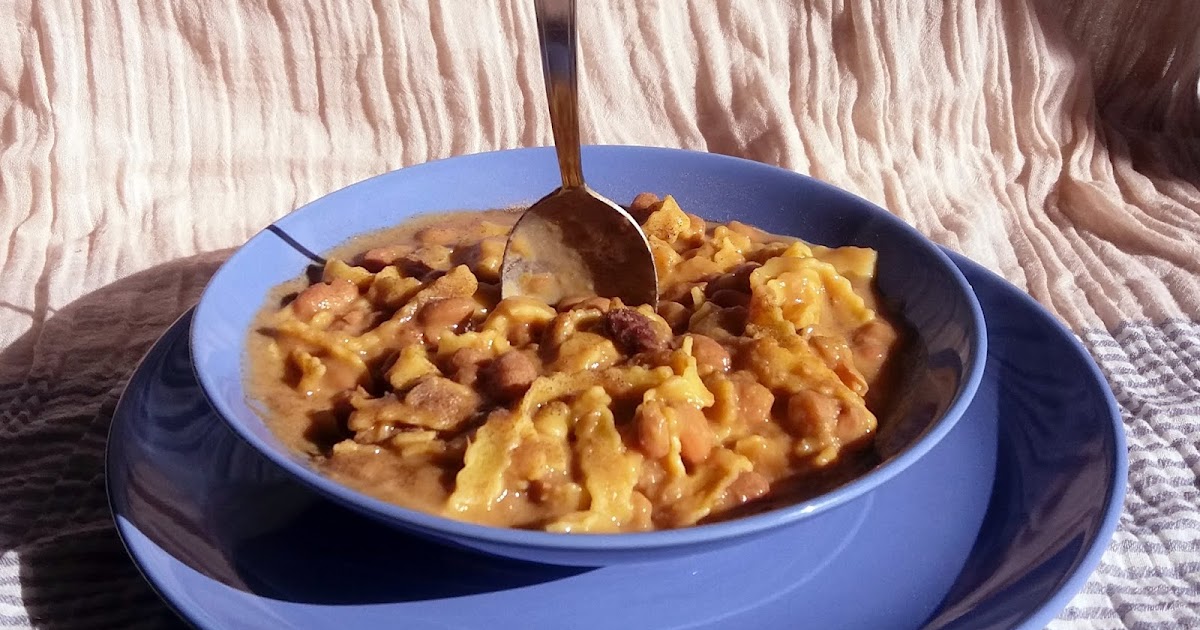 PASTA E FASOI (PASTA E FAGIOLI ricetta ZAMPETTE IN PASTA