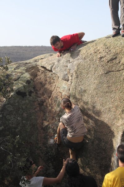 The act of movement Nava del Barco
