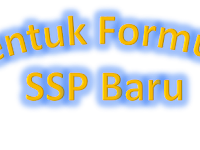 Bentuk Formulir SSP Baru 2016