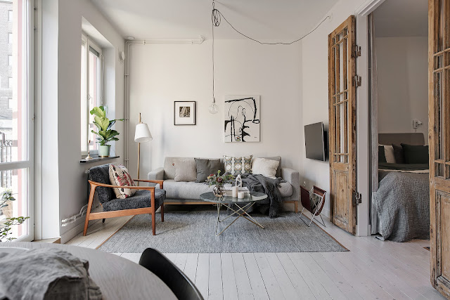 Ingenjörsgatan 7A, A Swedish apartment with country vibes