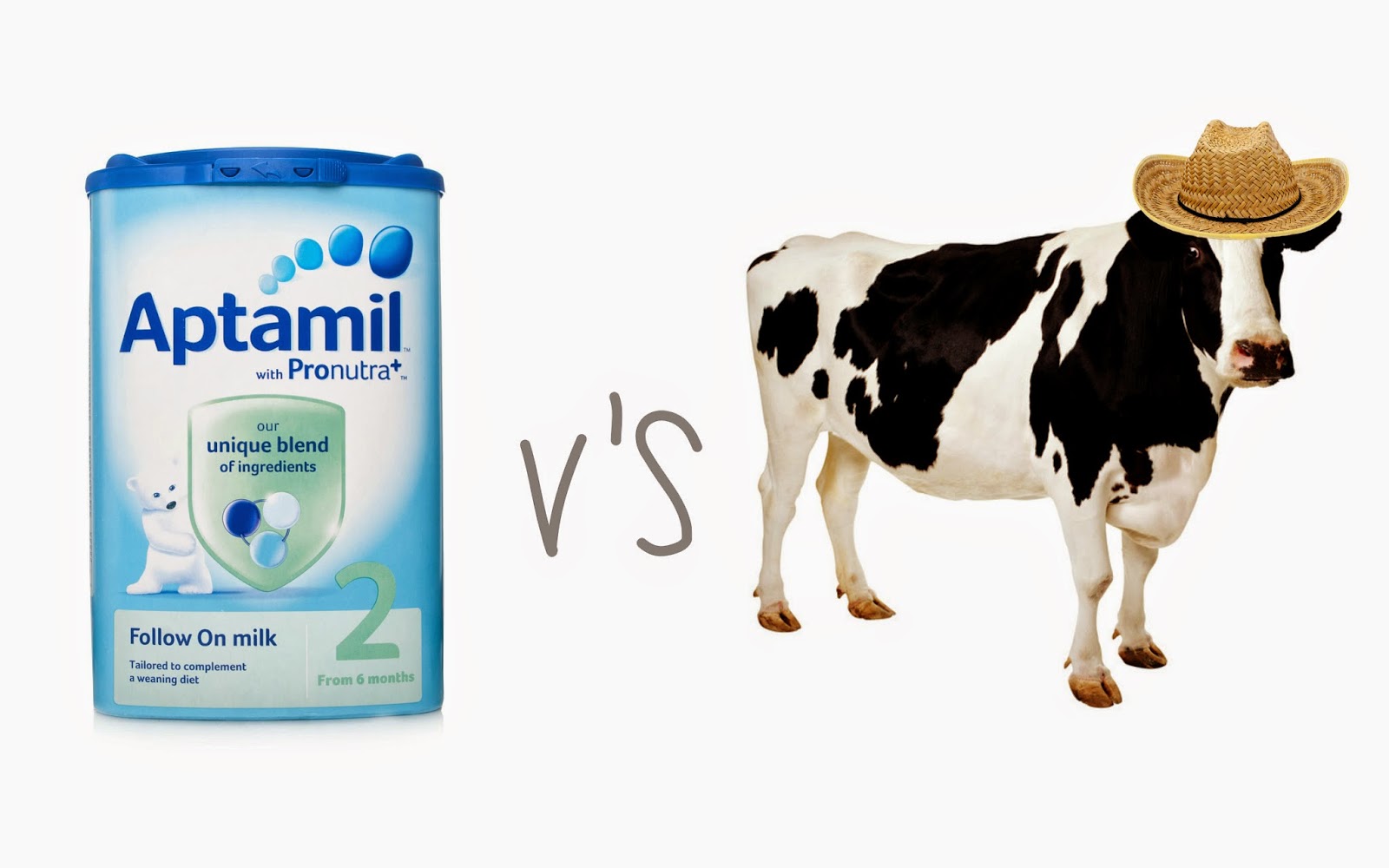 Tiny Baby Socks Cows Milk When and How?