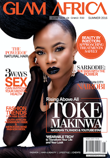 5 Toke Makinwa stuns for Glam Africa Magazine’s Power sssue