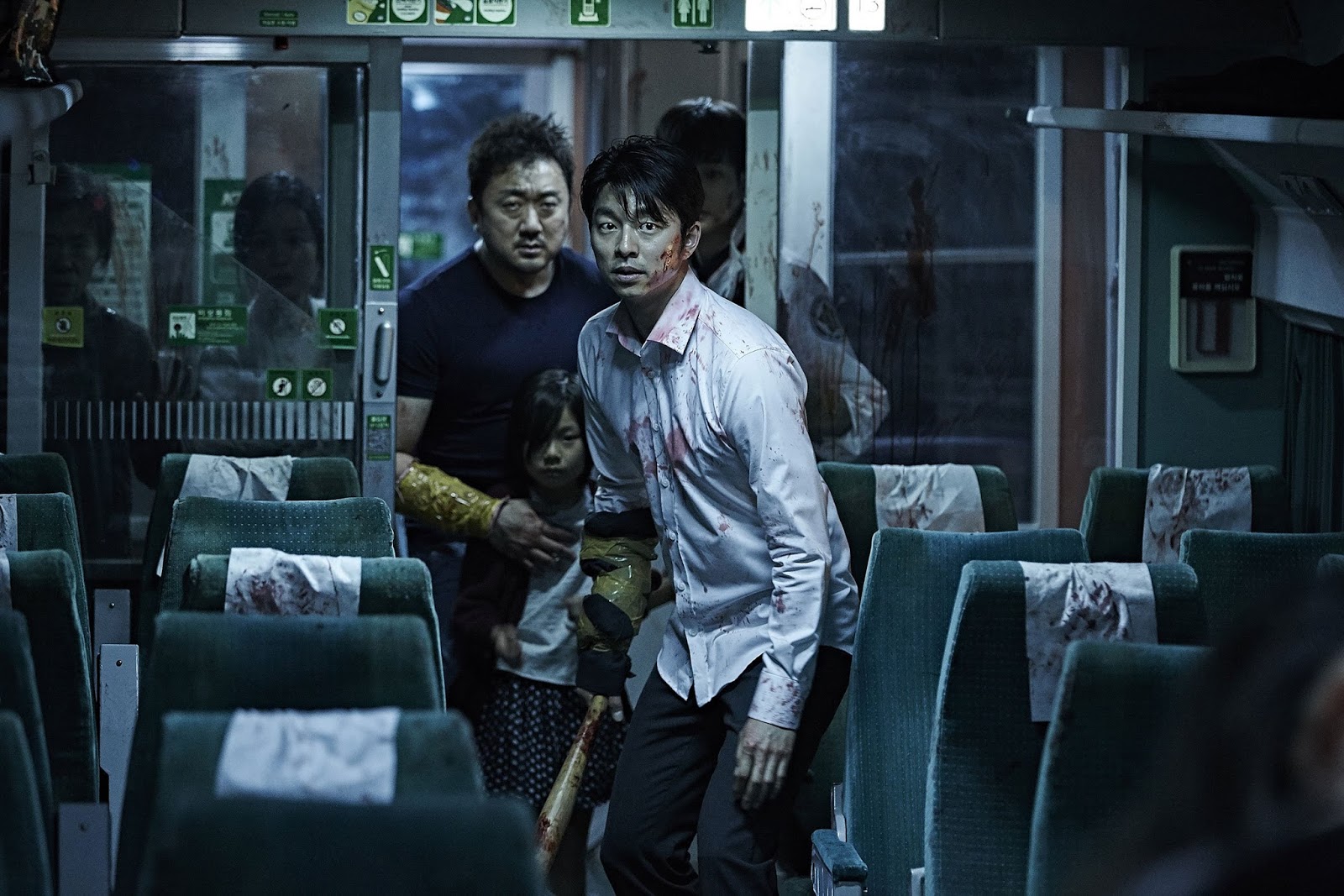 Alan in Belfast Train to Busan first class South Korean rabid