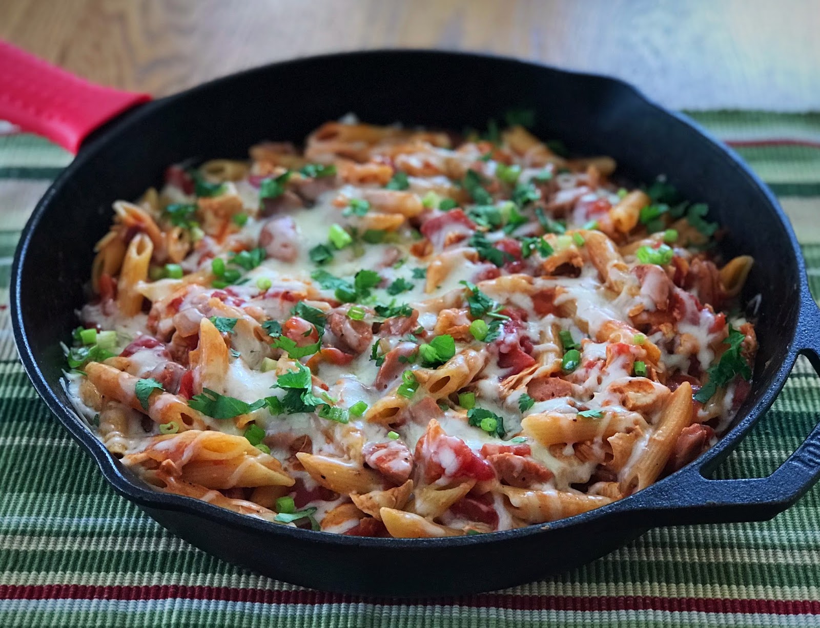 Points In My Life Chicken and Sausage Penne Jambalaya