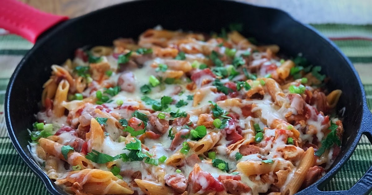 Points In My Life Chicken and Sausage Penne Jambalaya