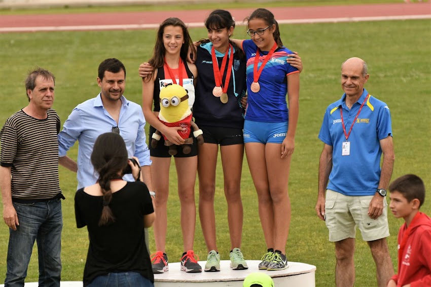 Judith oro y bronce en el Campeonato de Madrid infantil