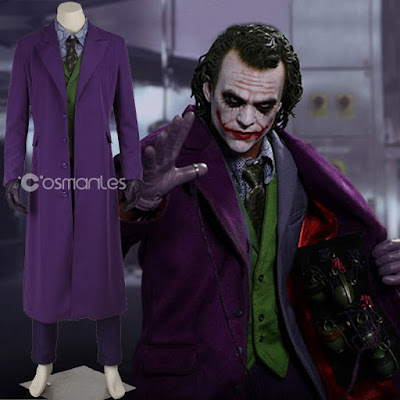 Custom Made Cosmanles Costumes: Moive Batman The Dark Knight Joker Costume