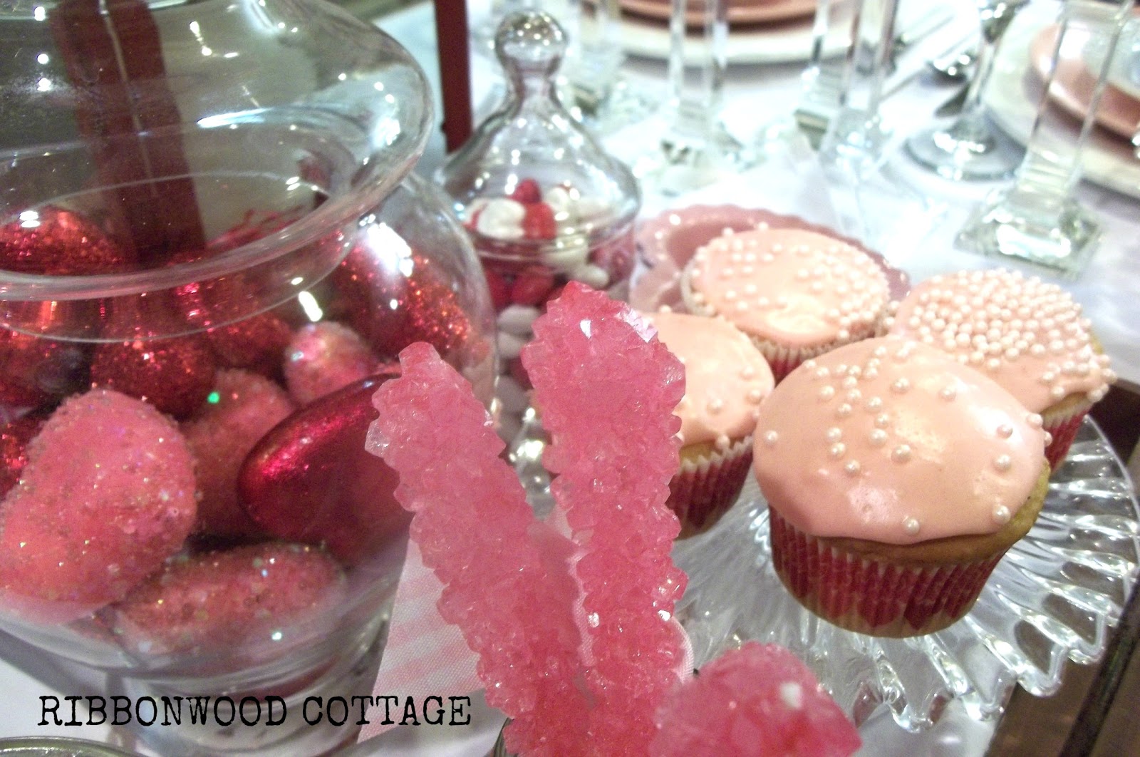Ribbonwood Cottage How to Bake Miniature Valentine's Cupcakes and a