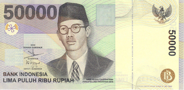 Rp.50000 - Tahun 1999 ~ Galeri Uang Rupiah Indonesia