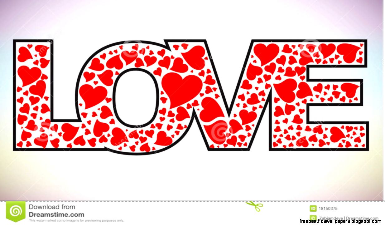 Love Text Royalty Free Stock Photo   Image 18150375