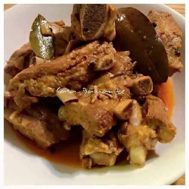 PORK RIBS ADOBO RECIPE