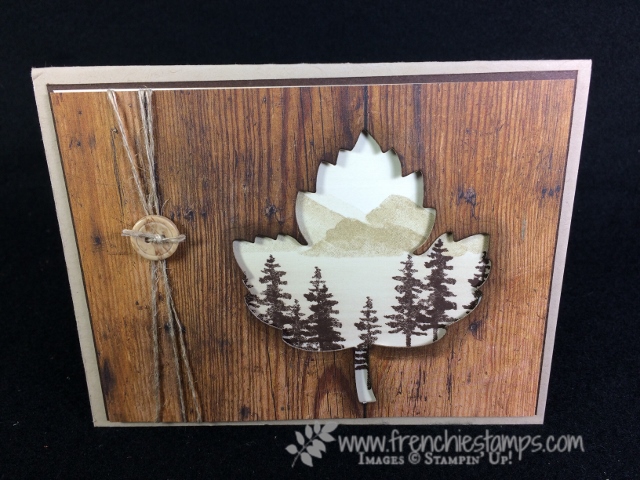 Waterfront, Open view, Wood Texture, Stampin'Up!,