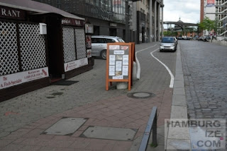 Radwegmurks Große Elbstraße www.hamburgize.com / Stefan Warda