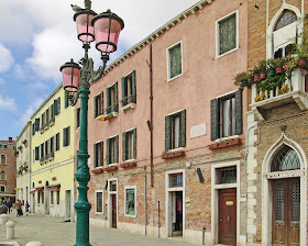 Luigi Nono was born in this house on Fondamenta Zattere al Ponte Longo, facing the wide Giudecca Canal