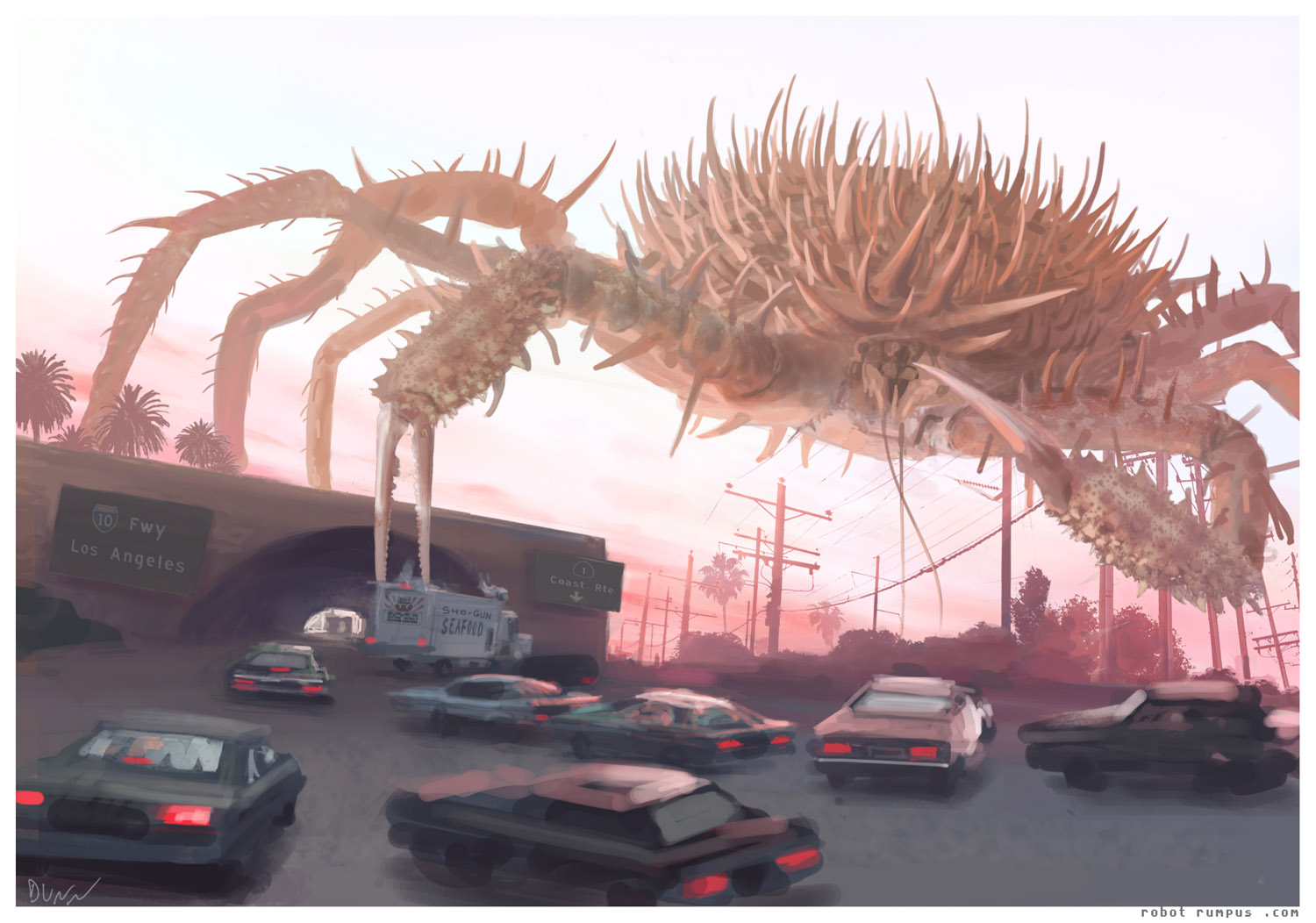 Robot Rumpus blog Giant crab attack