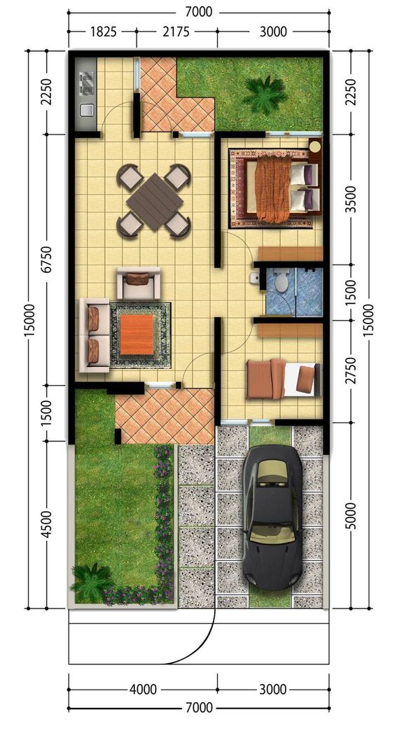 Rumah Type 45 Pengertian Denah Harga<script async src=