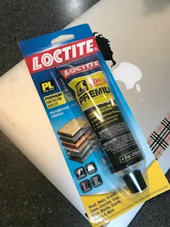 A package of locktite adhesive